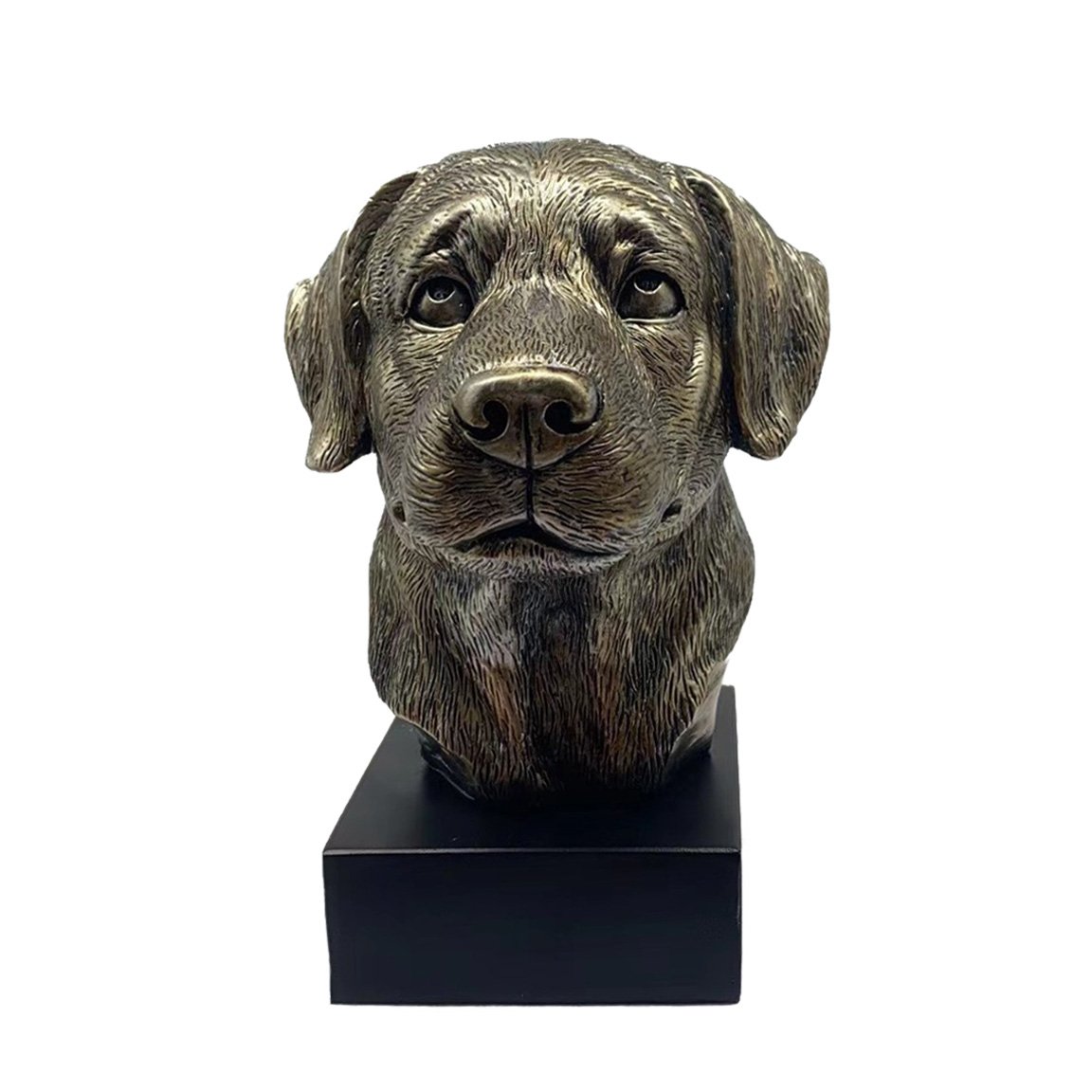 Bronze Hund Statue 20 "Labrador Retriever"
